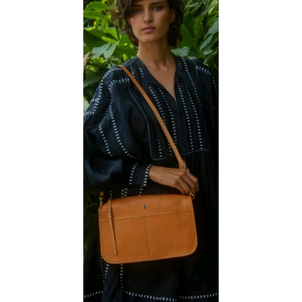Annabelle Ingall Italian Leather Harper Crossbody Bag